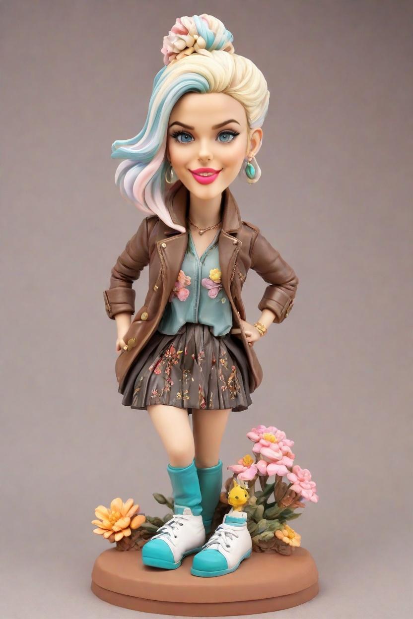 Custom Adventurer Chic Bobblehead,She Created Her Own Adventurer Bobblehead Doll!
