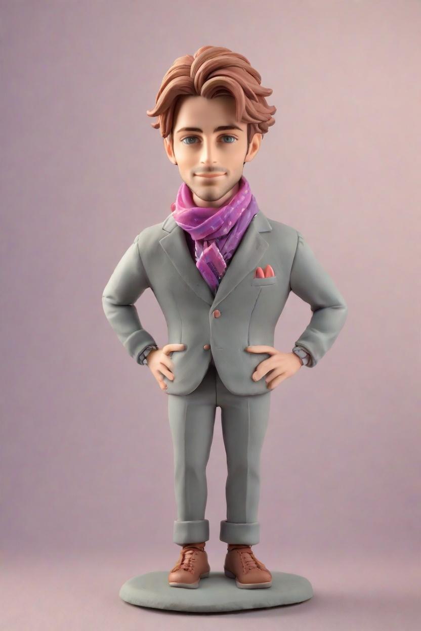 Casual Anime Custom Bobblehead,He's Got Swagger: Create Your Own Anime-Inspired Bobblehead