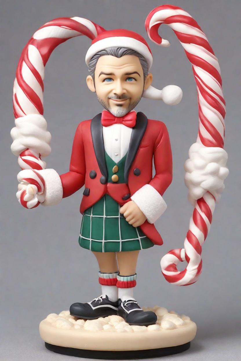 Spotlight on Creativity: The Cheeky Santa Bobblehead Making Waves in Holiday Gifts,My Cheeky Wink to the Holidays: A Personalized Bobblehead Adventure