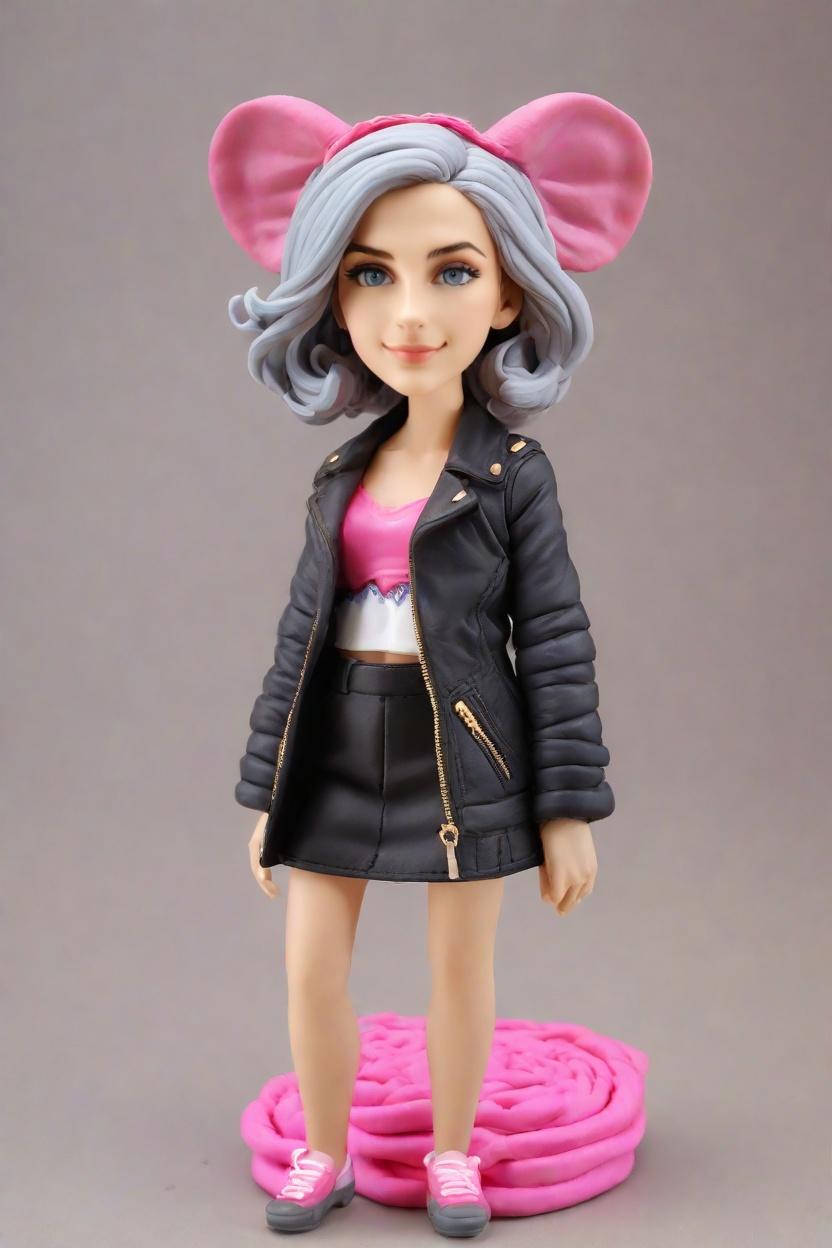 Discovering the Anime-Inspired Bobblehead: A Chic and Sassy Must-Have,Unleash Your Inner Anime Queen with a Neon Tutu Bobblehead