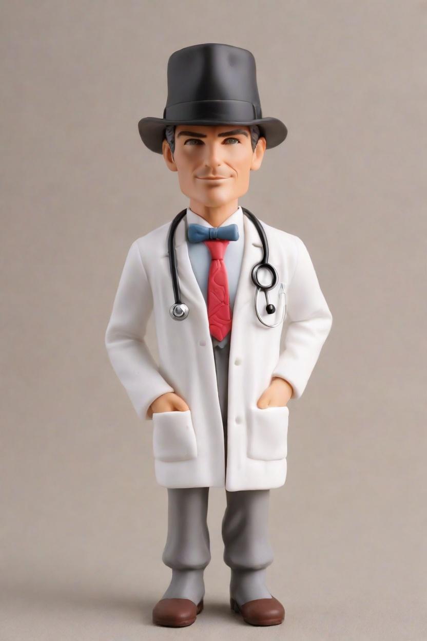 Custom Doctor Casual Bobblehead,John Shares His Quirky Doc Bobblehead