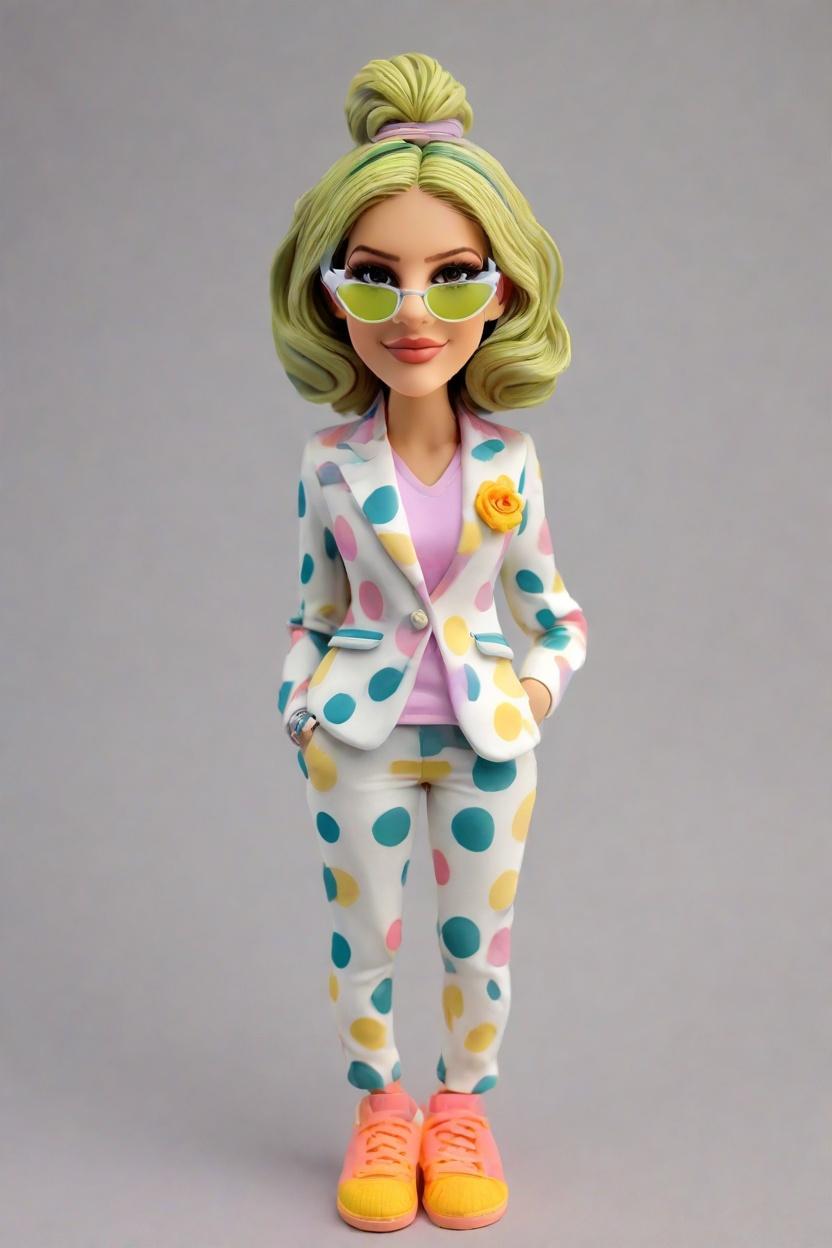 Confident Custom Statement Bobblehead,She's Got Swag: Create Your Own Confident Bobblehead Doll