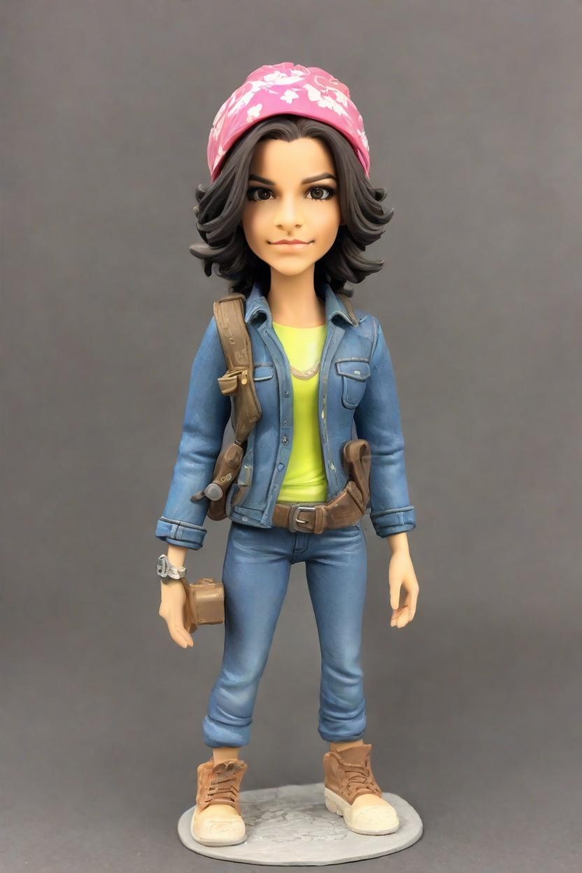 Custom Post-Apocalyptic Chic Bobblehead,She Crafted Her Ultimate Fallout Bobblehead