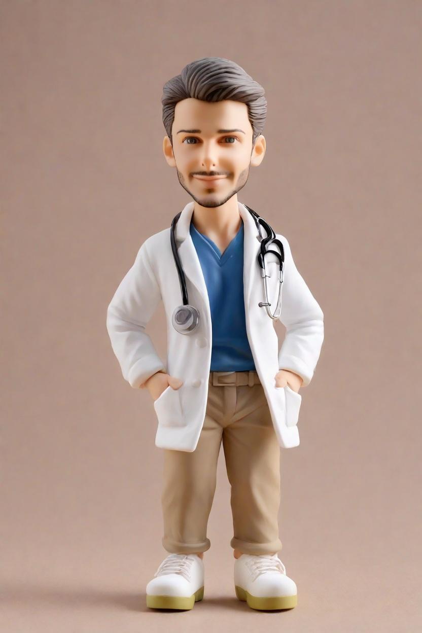 Custom Doctor Casual Bobblehead,John Shares His Hilarious Doctor Bobblehead Creation!