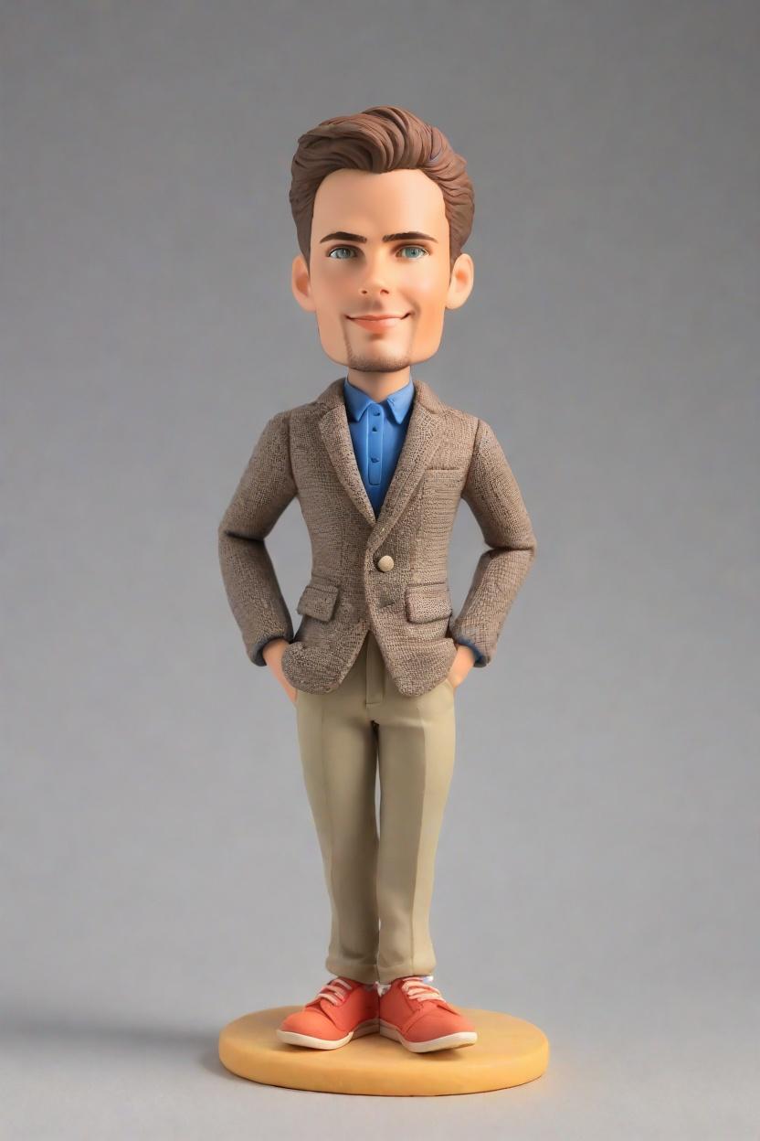 Custom Casual Bobblehead,John Shares His Cool Custom Bobblehead
