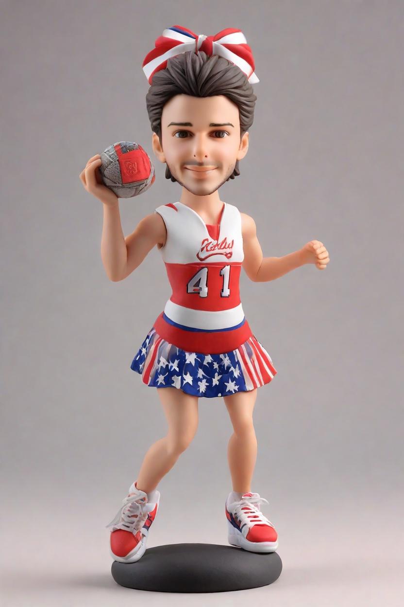 From the Sidelines to the Spotlight: The Cheerleading Bobblehead Craze,When Tom's Cheerleading Bobblehead Became the Talk of the Town
