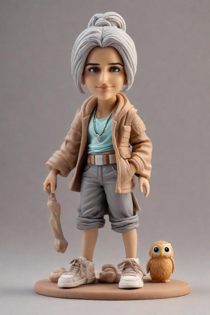 Custom Star Wars Sassy Bobblehead,She Made Her Own Sassy Star Wars Bobblehead!