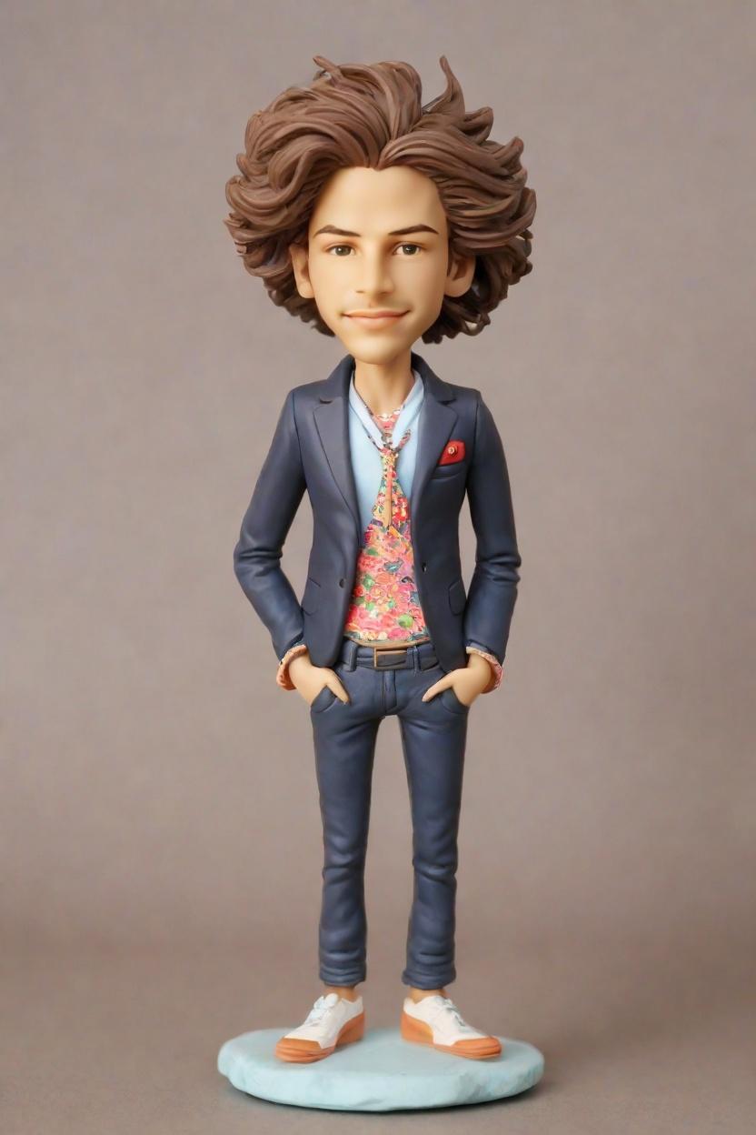 Custom Music Enthusiast Groovy Bobblehead,John Shares His Groovy Make Your Own Bobblehead Doll Journey
