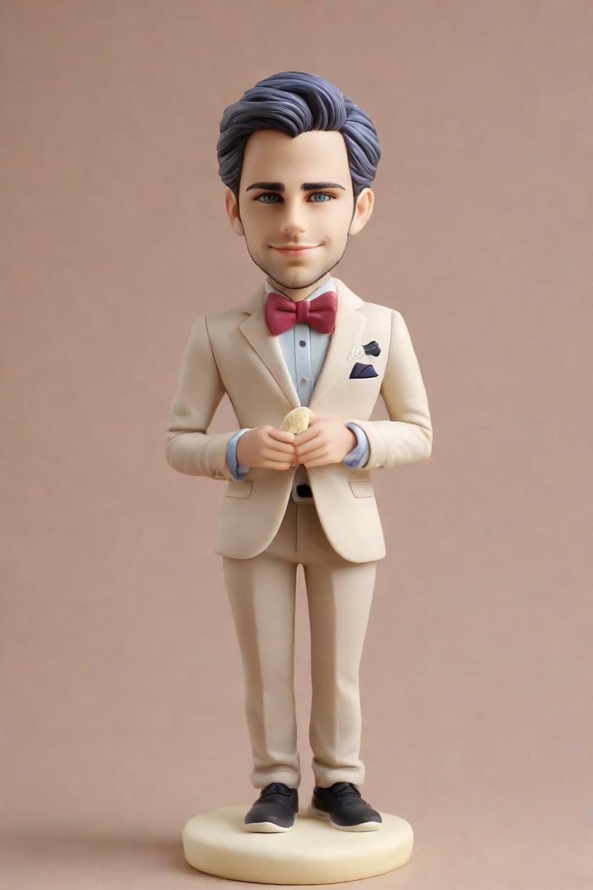 Trend Alert: Personalized Bobblehead Dolls Take the Business World by Storm,Mark's Epic Business Milestone: Creating His Own Bobblehead Doll to Toast Success!