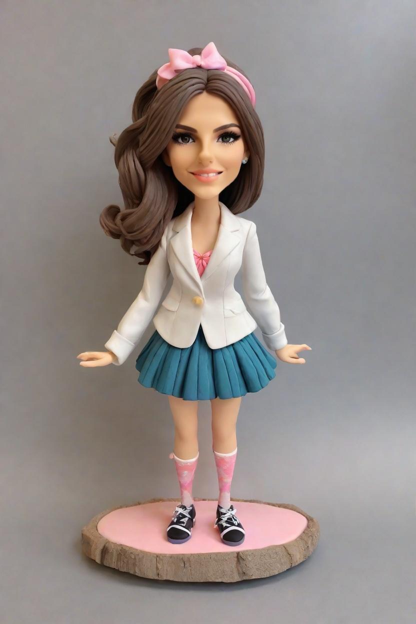 Custom Holiday Cheeky Bobblehead,She's Got Swag: Create Your Cheeky Holiday Bobblehead