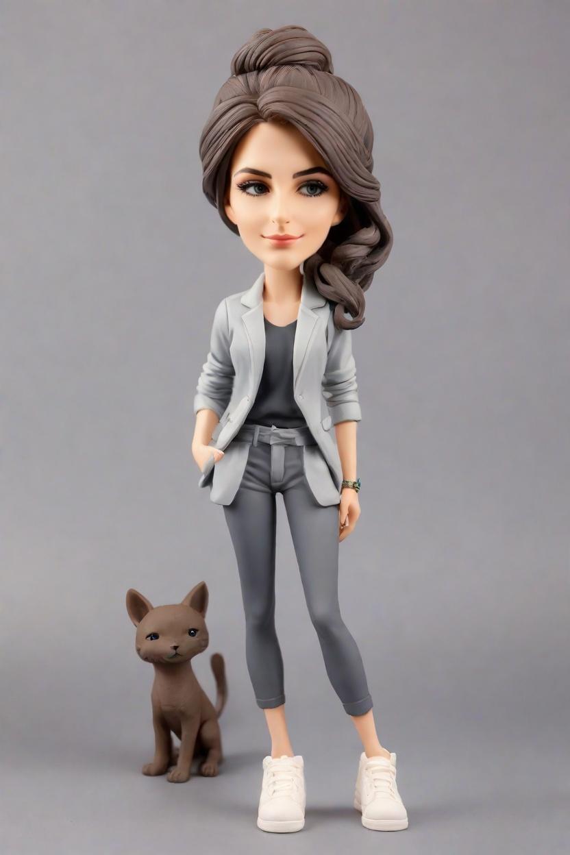 custom Business Chic Bobblehead,She Created a Chic Bobblehead