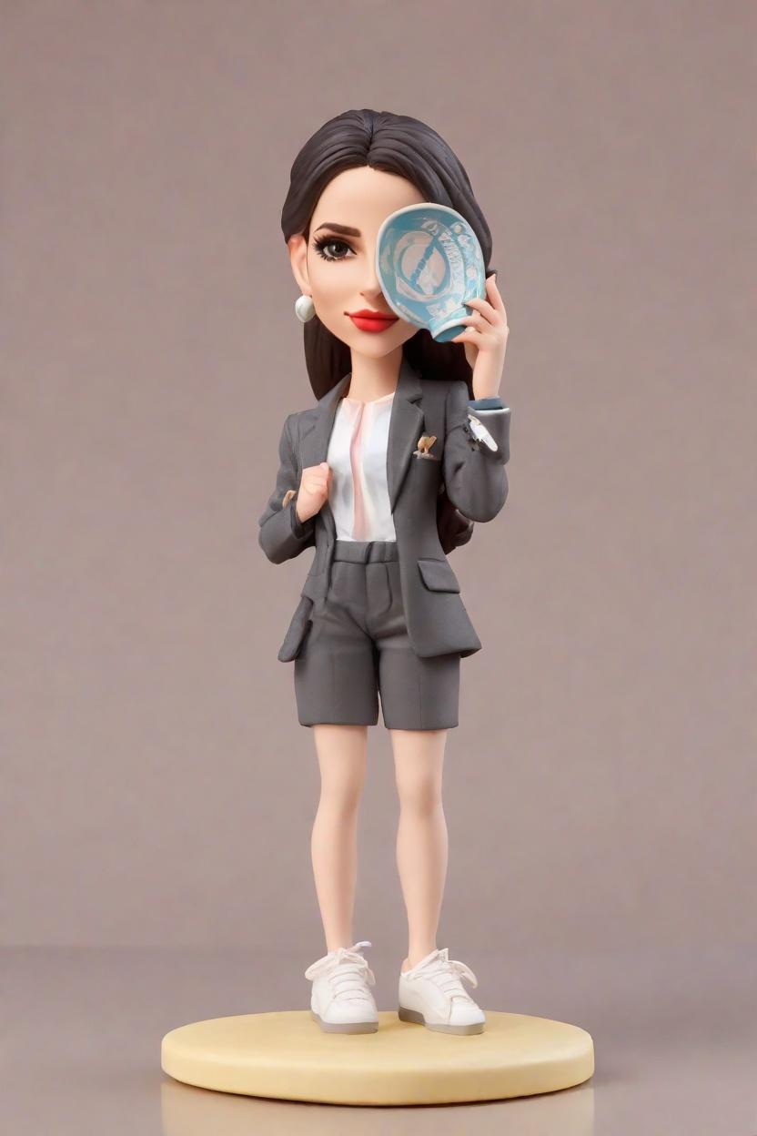 custom Recognition Triumph Bobblehead,She's Unveiling Her Custom Bobblehead!