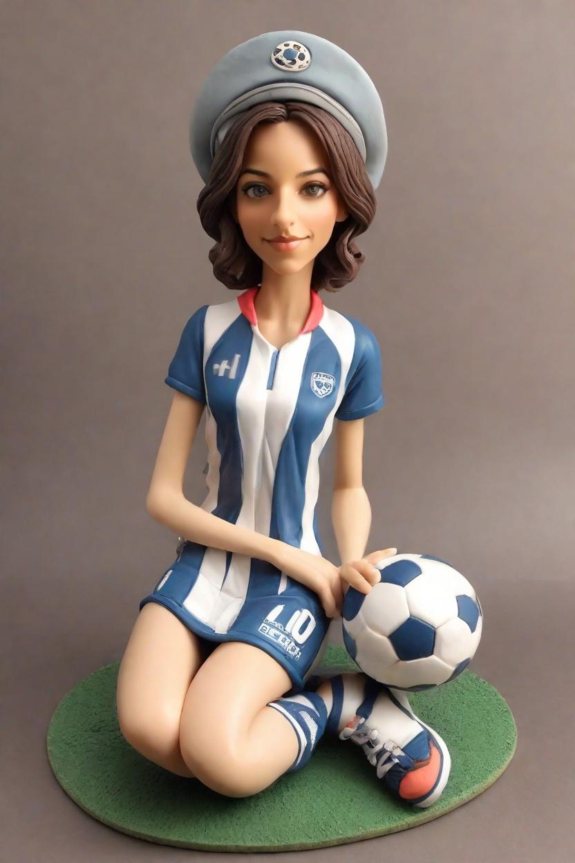 Custom Soccer Victory Bobblehead,She Nailed It: Create Your Own Soccer Star Bobblehead