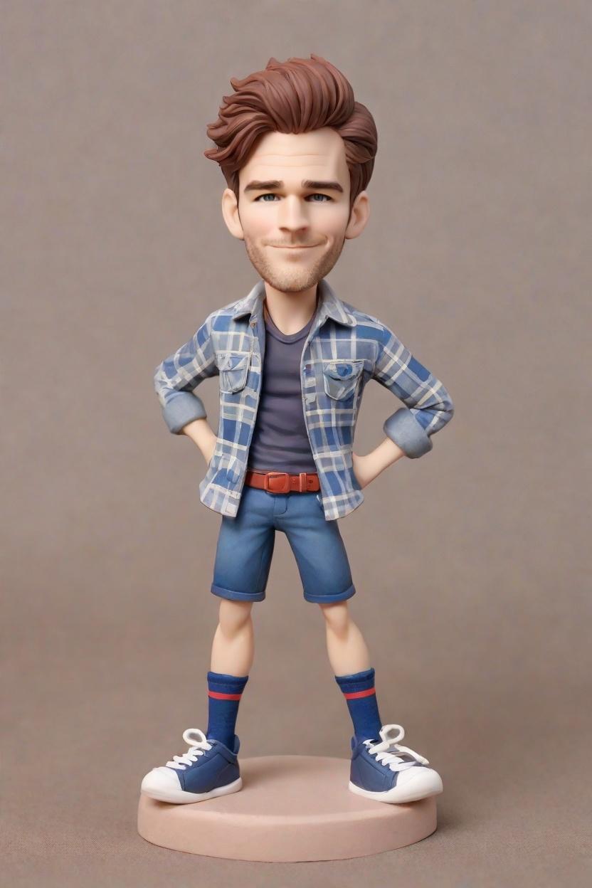 Father's Day Heroic Custom Bobblehead,He's a Dad, He's a Superhero! Create Your Own Bobblehead Doll