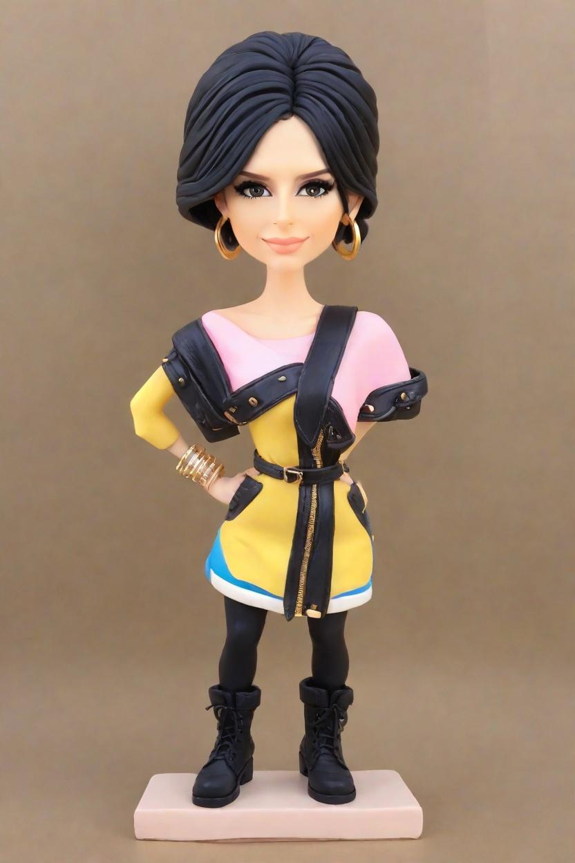 custom Empowerment Chic bobblehead,She's Got Swagger: Make Your Own Bobblehead Doll