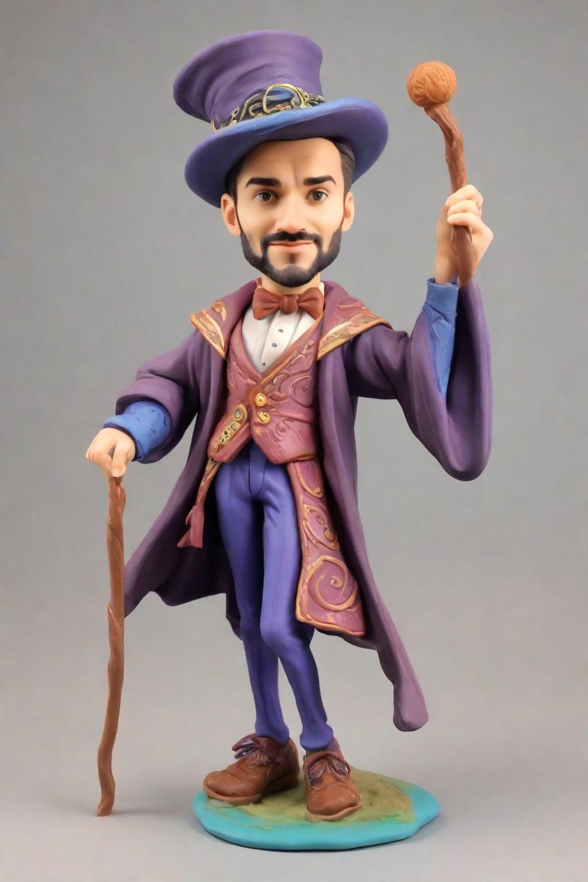 custom Wizardry Enchantment bobblehead,John Shares His Magical Makeover: create your own bobblehead dolls