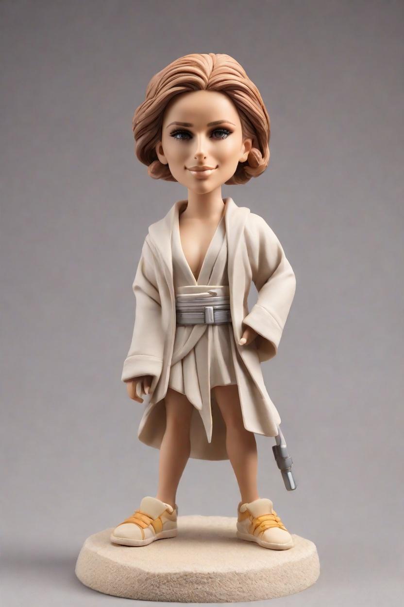 Custom Star Wars Heroic Bobblehead,She Strikes a Pose: Create Your Own Star Wars Bobblehead