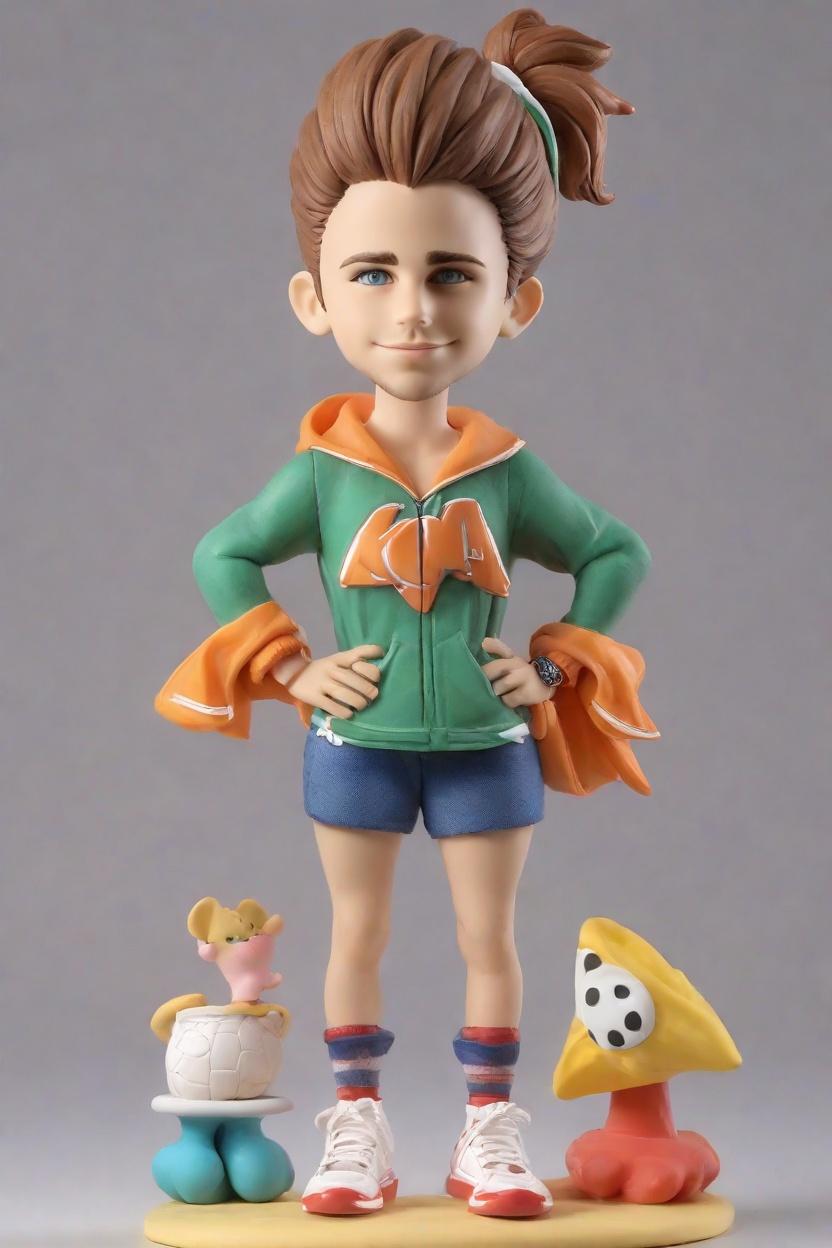 From the Bleachers to the Shelf: A Fan's Journey with His Custom Bobblehead,Cheer on Your Team with a Personalized Mini-Me Cheerleader Figurine