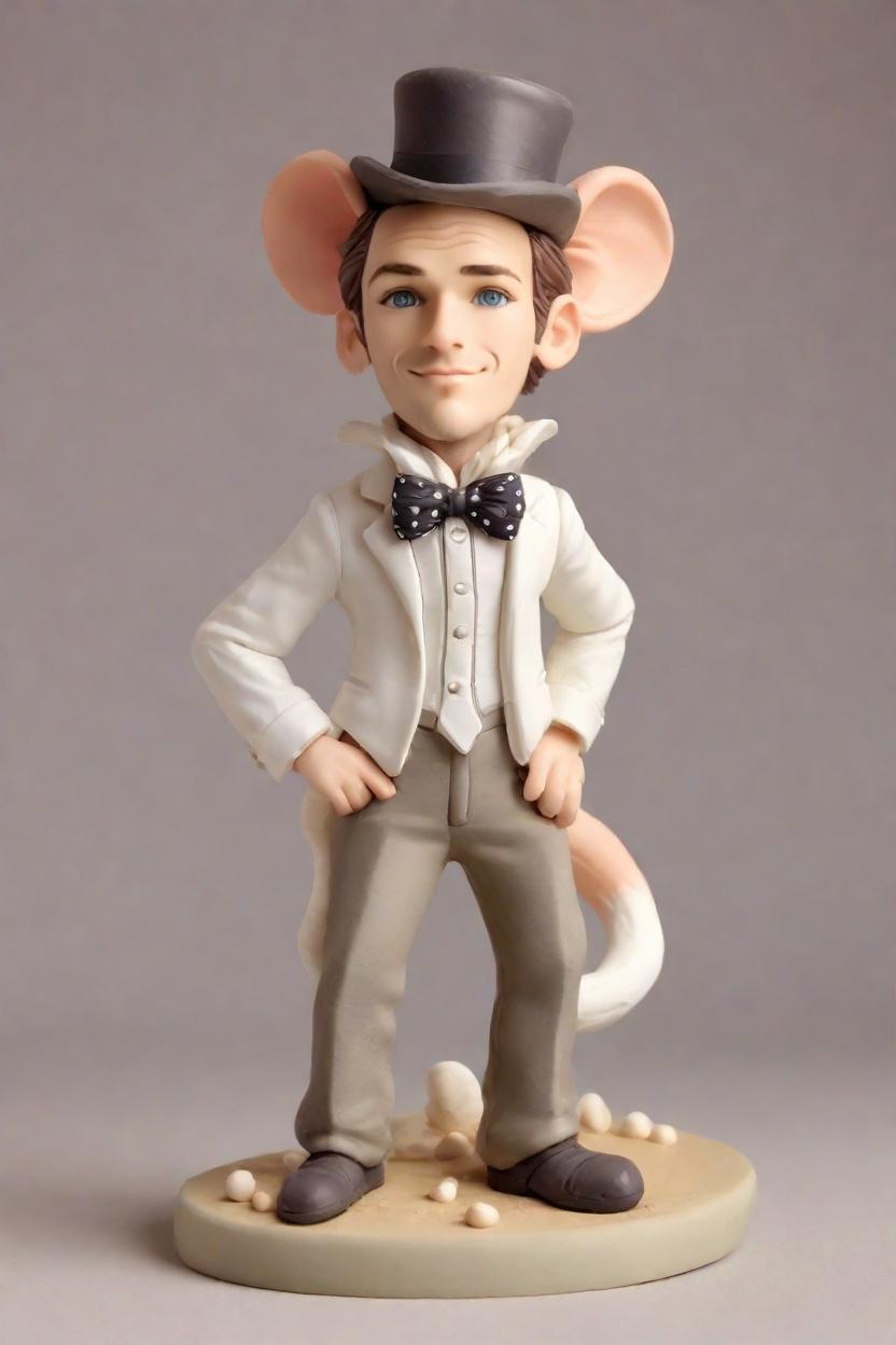 Flaunting Fashion with a Bobble: A Reporter's Discovery of Artistic Pursuits,He's Got Swagger: My Mini-Me Bobblehead in a Top Hat