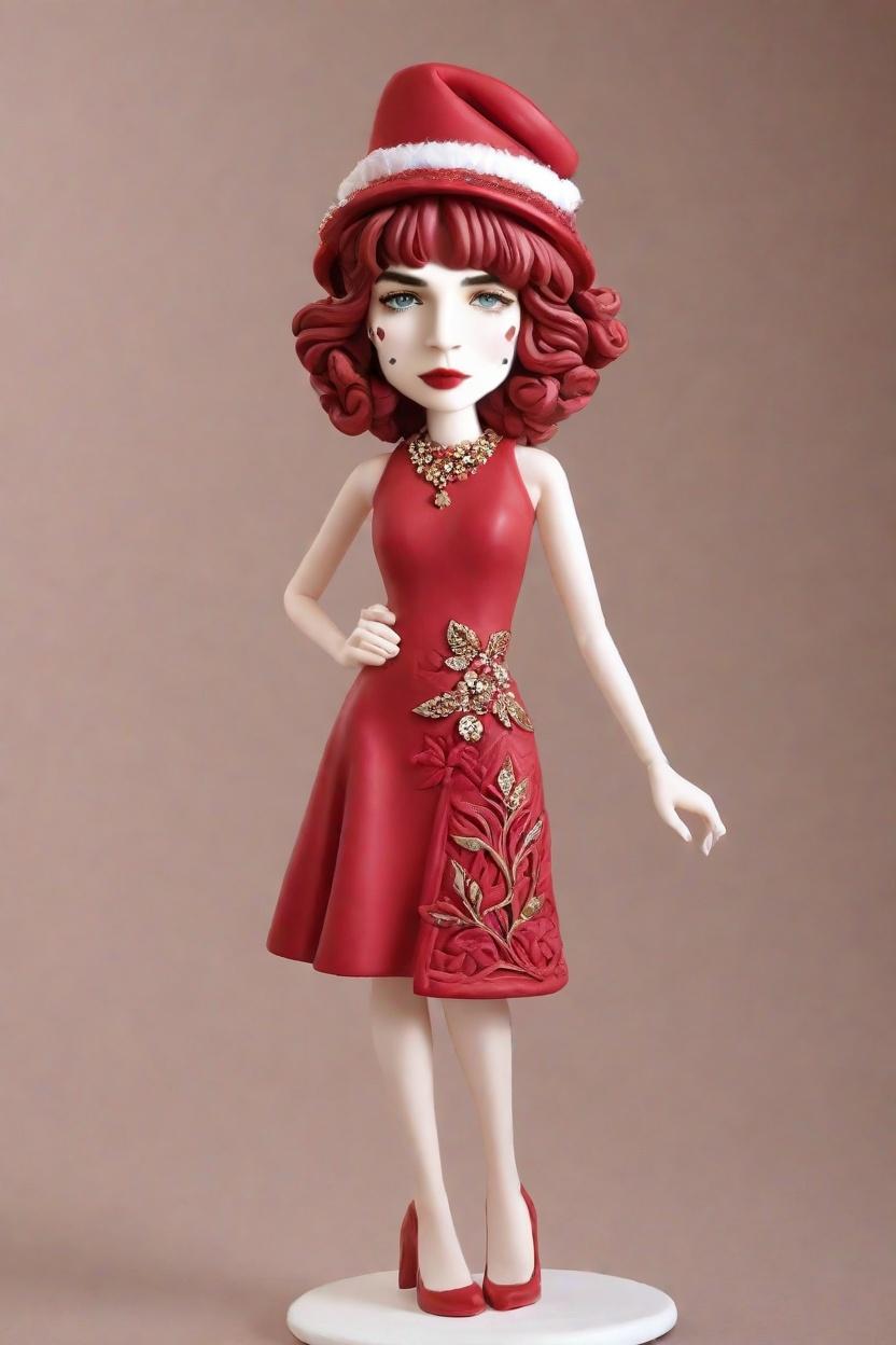 Custom Chic Christmas Bobblehead,John Shares His Chic Christmas Party Bobblehead