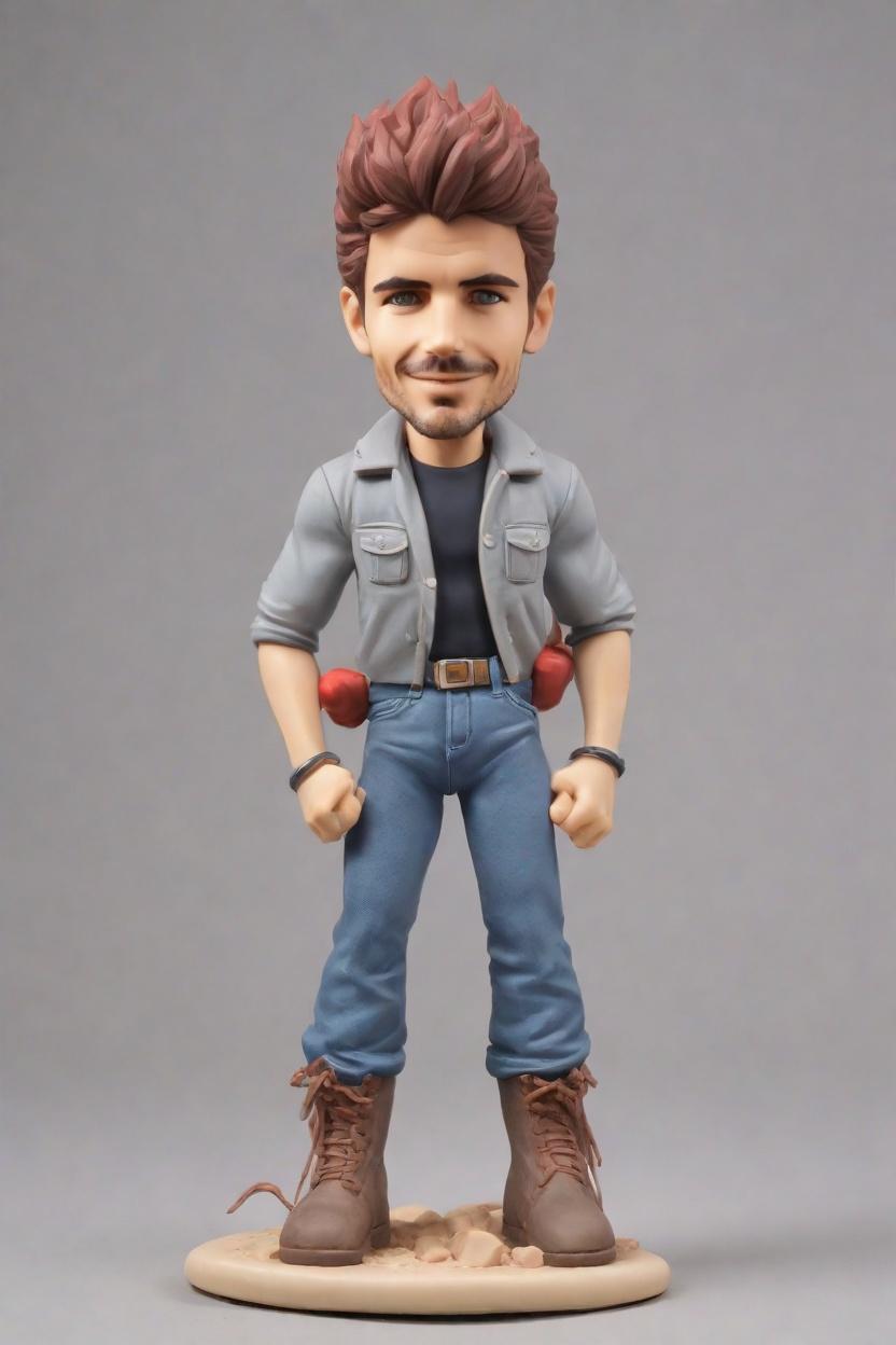 The Ultimate Firefighter Bobblehead: A Custom Creation That Ignites Conversation,He Turned His Firefighting Dream Into a Bobblehead: A Heartfelt Story