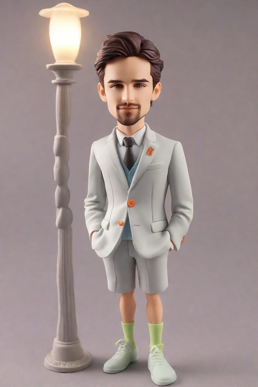 Casual Anime Custom Bobblehead,He's Got Swagger: Create Your Anime-Inspired Bobblehead