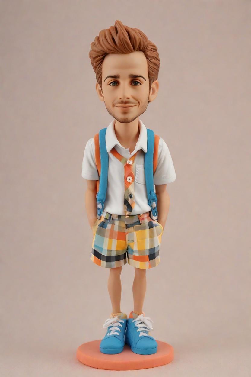 Casual Deskside Custom Bobblehead,John Shares His Quirky Deskside Bobblehead