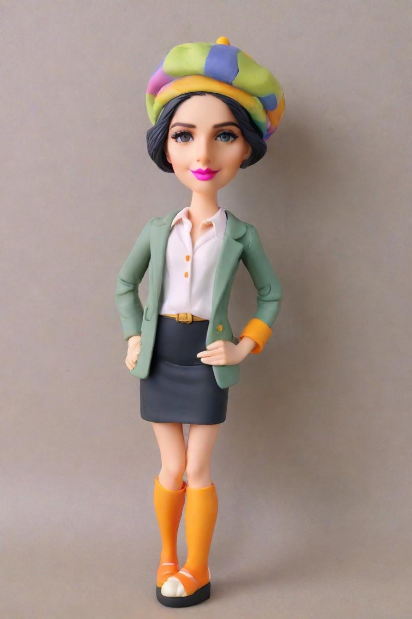 Fashion Meets Fun: Discovering the Trendy World of Bobblehead Dolls Customization,She's Got Swag: Unveiling My Custom Bobblehead Doll in Neon Leggings and a Playful Smirk