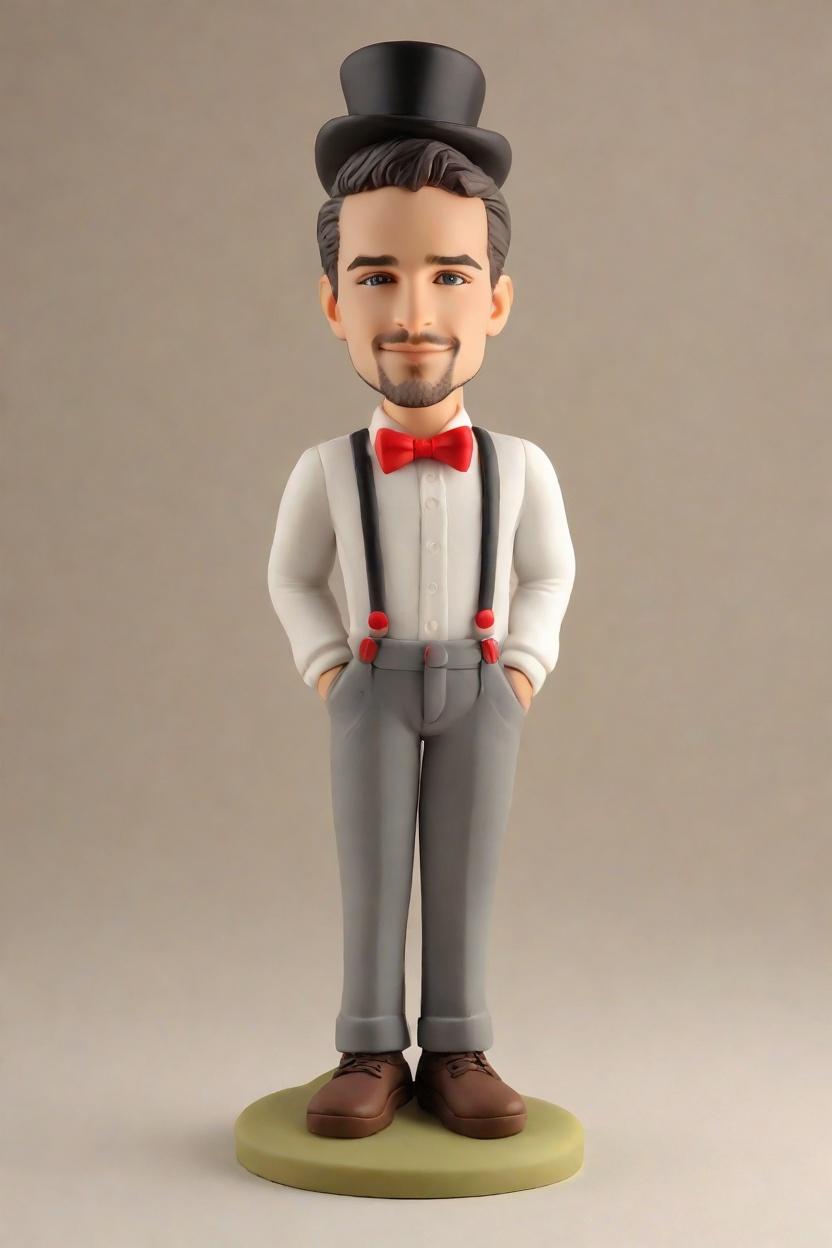 The Trendsetting Anniversary Figurine: A Reporter's Discovery of a Unique Gift Craze,He's Got the Moves: Sharing My Husband's Quirky Anniversary Bobblehead on Social Media