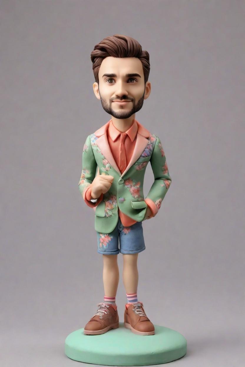 Personalized Custom Bobbleheads: The Ultimate Fan's Guide to Unique Figurine Dolls,He Winked at the Camera and Made a Bobblehead: Creating Your Own Bobblehead Doll Adventure