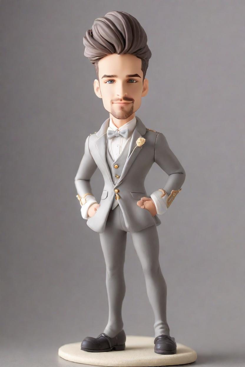 Custom Heroic Playful Bobblehead,He Made His Own Disney Prince Bobblehead!