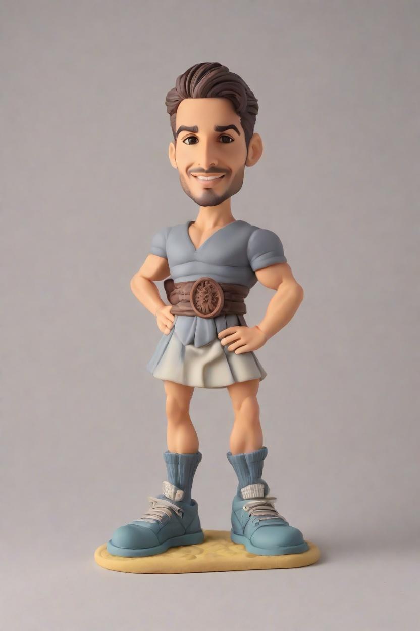 Custom Bobblehead Dolls: The Ultimate Flex for the Sporty Scot!,I Just Got My Miniature Athlete Bobblehead and It's Game On!