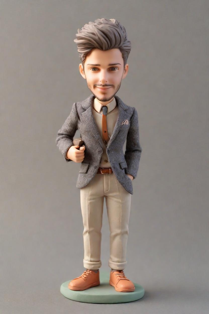 Custom Architect Casual Bobblehead,John Shares: Make Your Own Bobblehead Doll
