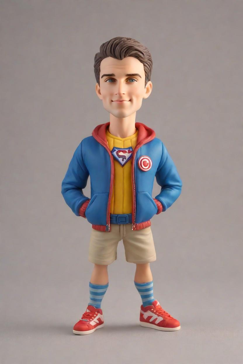 Custom Sports Hero Bobblehead,He Just Made His Own Bobblehead Doll! 🏈🎉