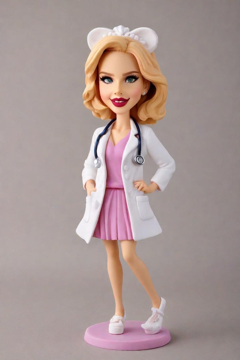 The Unexpected Twist in Medical Wardrobe: A Stethoscope Necklace and Tutu,Dr. Cheeky's Lab Coat and Tutu: A Day in the Life of a Fashion-Forward Physician