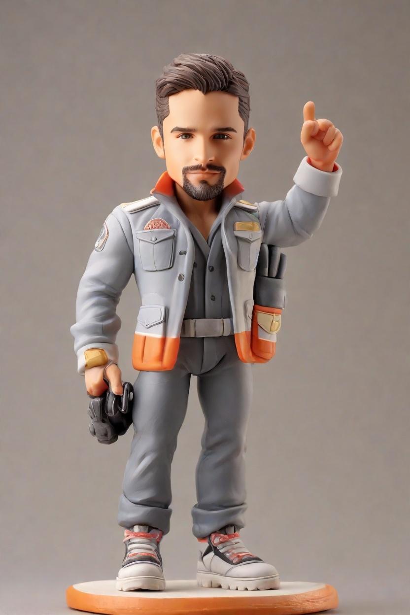 Discovering the Firefighter Bobblehead: A Heartfelt Gift for the Bravest,He's Not Just a Hero, He's My Mini-Me Firefighter Bobblehead!
