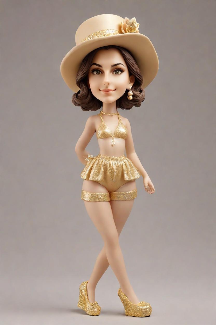 custom Celebration Chic Bobblehead,She Created Her Own Celebration Chic Bobblehead!