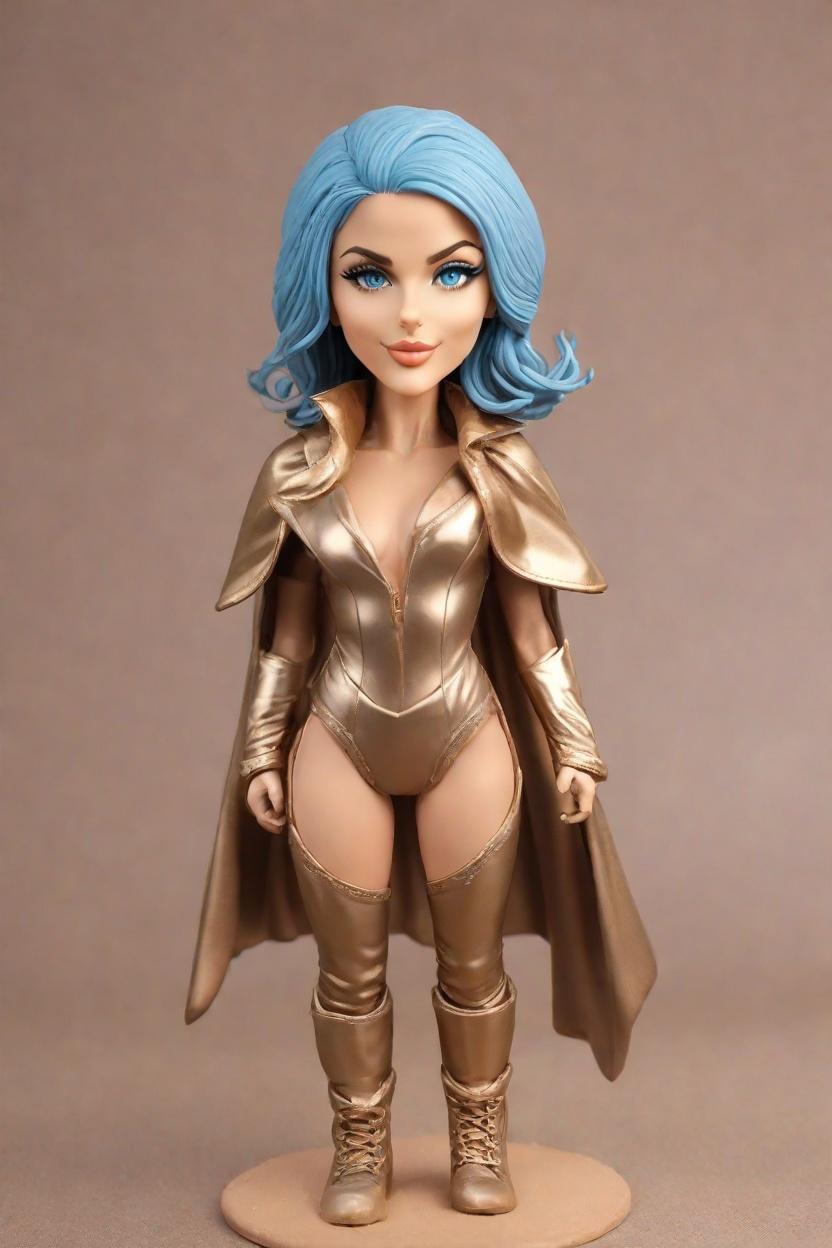 Heroic Custom Superhero Bobblehead,She's My Superhero: Create Your Own Bobblehead Doll