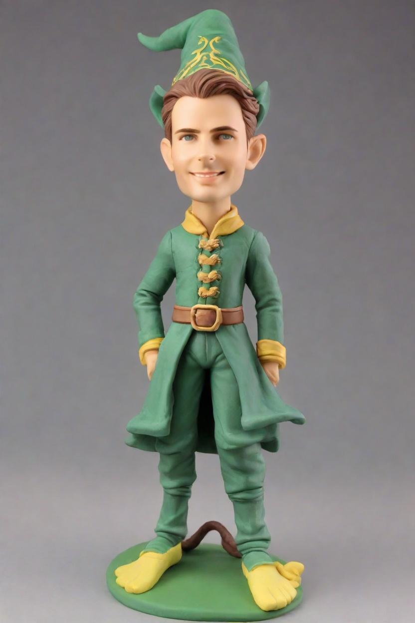 Fantasy Fashion Statement: The Rise of Unique Bobble Head Dolls Custom in Style,He Made His Own Fantasy Bobblehead Doll and It's Magical!