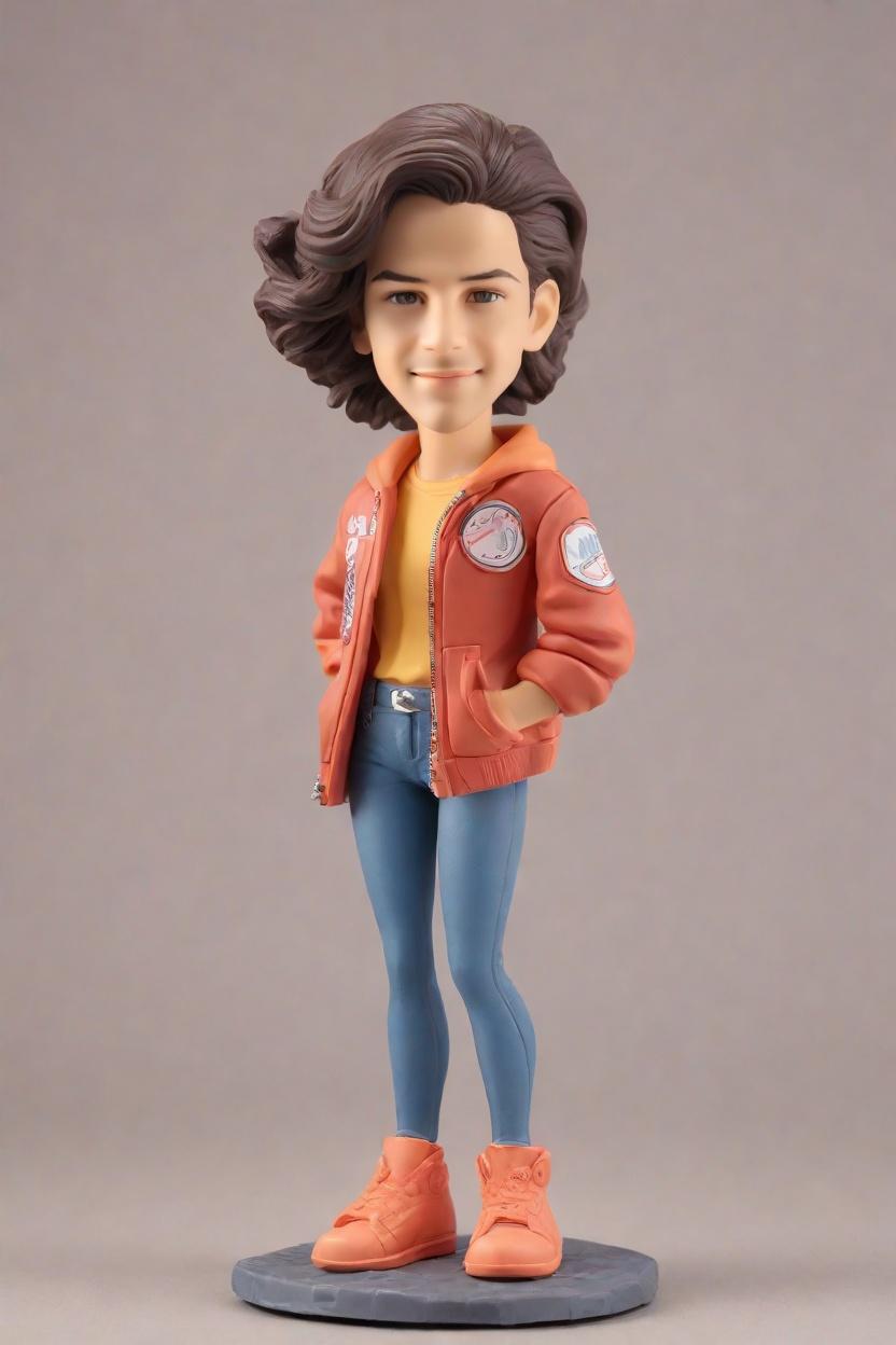 custom Casual Star bobblehead,He’s Got Swagger: Create Your Own Bobblehead Doll