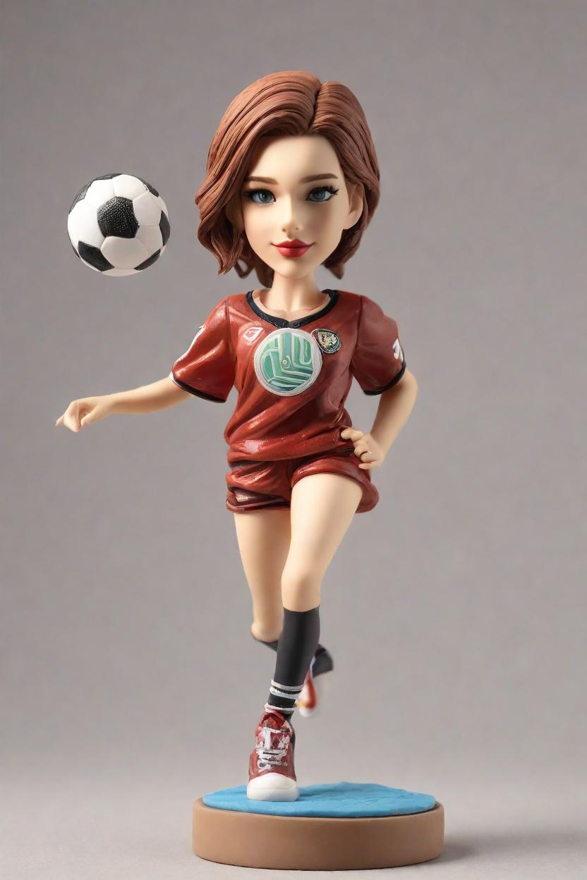 Trend Alert: The Glittery Soccer Jersey Takes Center Stage in the World of Collectibles,She Kicks Goals and Breaks Barriers: A Glimpse into the Life of a Soccer Phenom