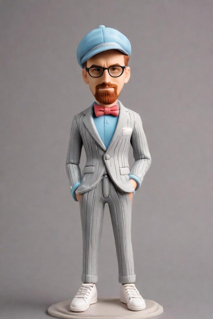 The Confident Stance: How a Pinstripe Suit and Bow Tie Bobblehead Became the Ultimate Business Gift,My Mini-Me Moment: A Personalized Bobblehead that Captured My Business Persona