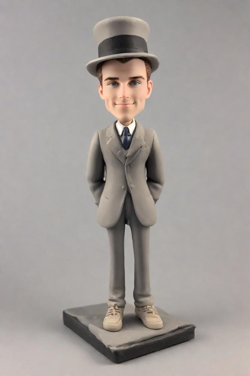 Casual Swagger in a Bobble: Custom Bobblehead Dolls That Capture the Essence of Cool,He Turned His Casual Lean Into a Bobble: Creating His Own Funko Pops Bobblehead Doll