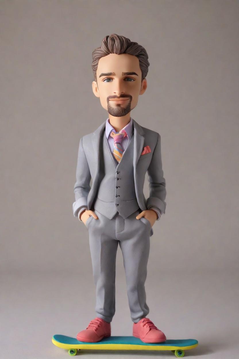 The Rise of Unique Bobble Head Dolls Custom: How Fashion Meets Skateboard Culture,Meet 'Skateboard Suit Guy': How One Custom Bobblehead Doll Went Viral on Social Media