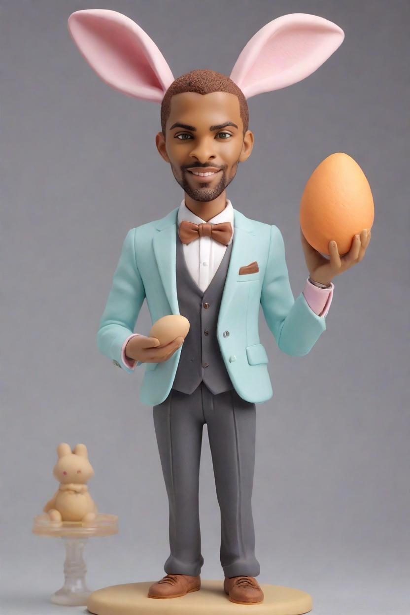 Trend Alert: Fashionable Easter Figurines Turn Heads with Custom Bobbleheads,He's Got Game: My Hilarious Custom Bobblehead Doll Experience