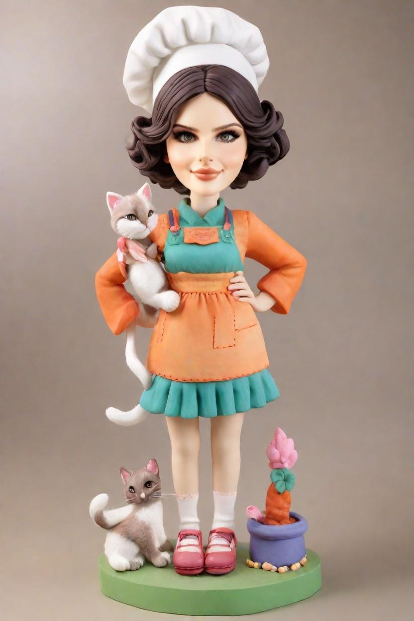 Trend Alert: Custom Bobblehead Dolls That Tell a Story,She's Juggling a Baby, a Cat, and a Latte: My Custom Bobblehead Doll Adventure