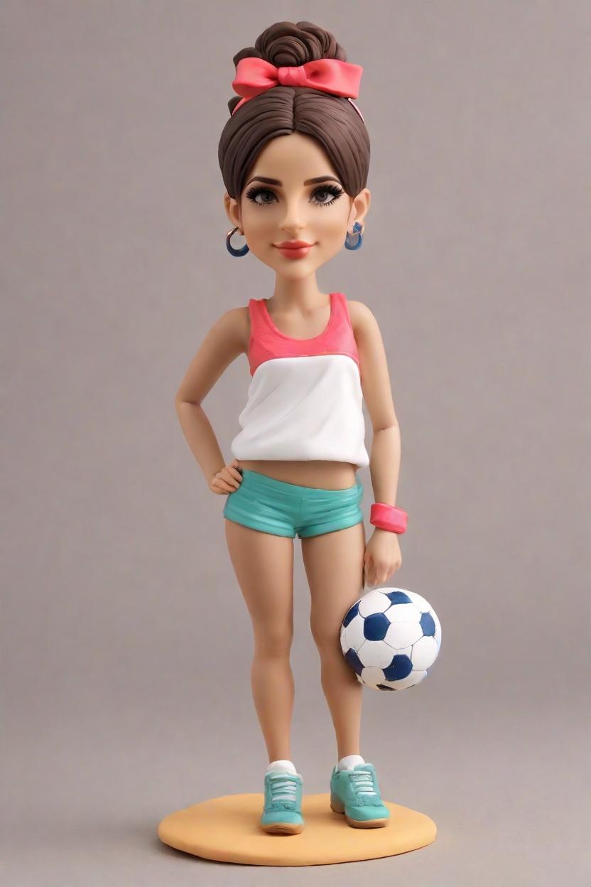 Kicking Goals and Hearts: The Custom Bobblehead Doll That Scores Big,She's Got Game and Style: Unboxing My Custom Soccer Star Bobblehead Doll