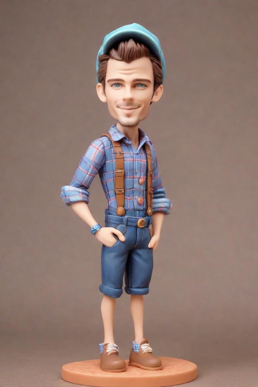 Custom Thanksgiving Cheeky Bobblehead,John Shares His Cheeky Thanksgiving Bobblehead Creation
