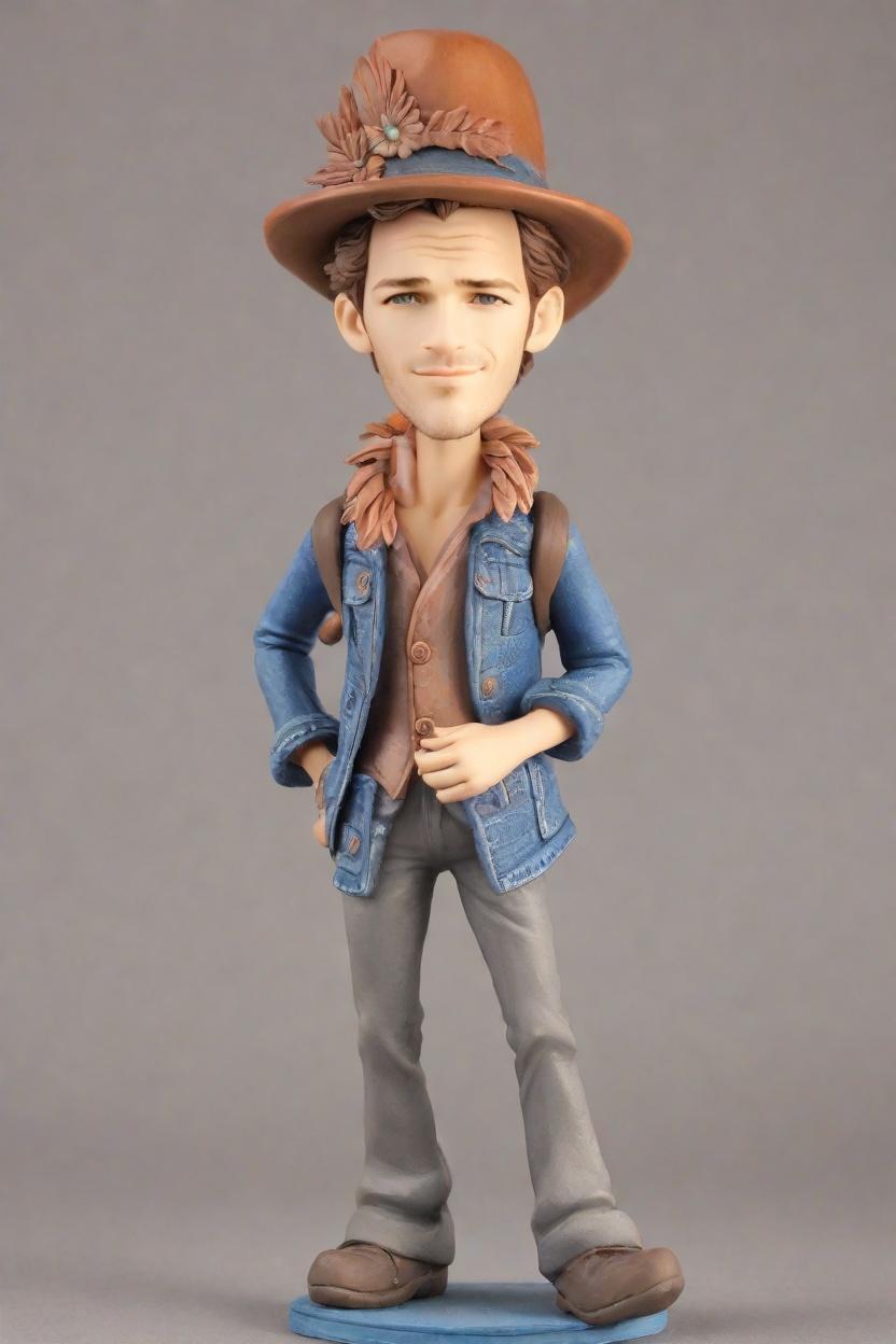 Custom Thanksgiving Playful Bobblehead,He Made His Own Thanksgiving Bobblehead Doll! 🎉