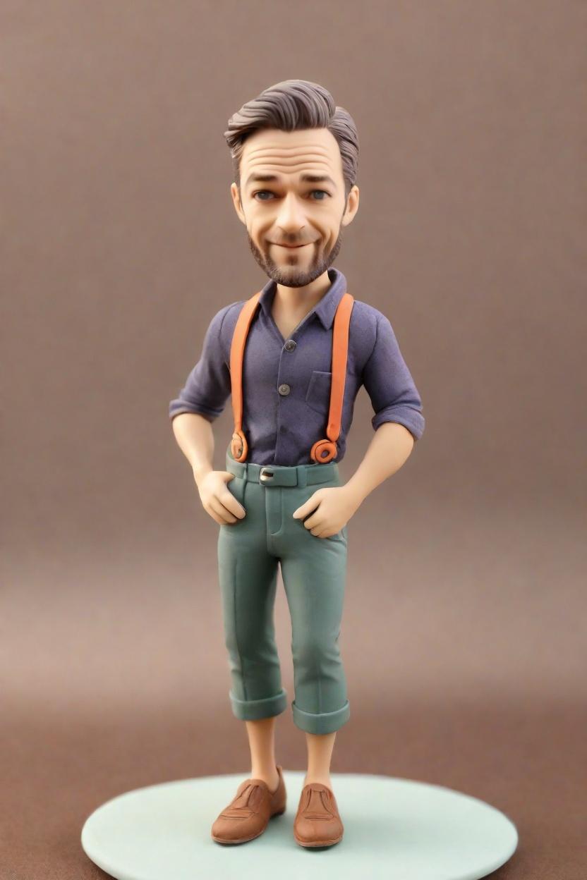 Fusing Fashion with Fun: How Custom Bobblehead Dolls Are Transforming Office Casual Fridays,Meet Bob: My Neon-Clad, Playful Wink Custom Bobblehead Doll on a Casual Lean
